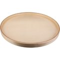 Hardware Resources 20" Round Banded Wood Lazy Susan Shelf with Swivel BLSR20-S